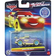 Glow-in-The-Dark Die-Cast Cars, 155 Scale, Disney and Pixar
