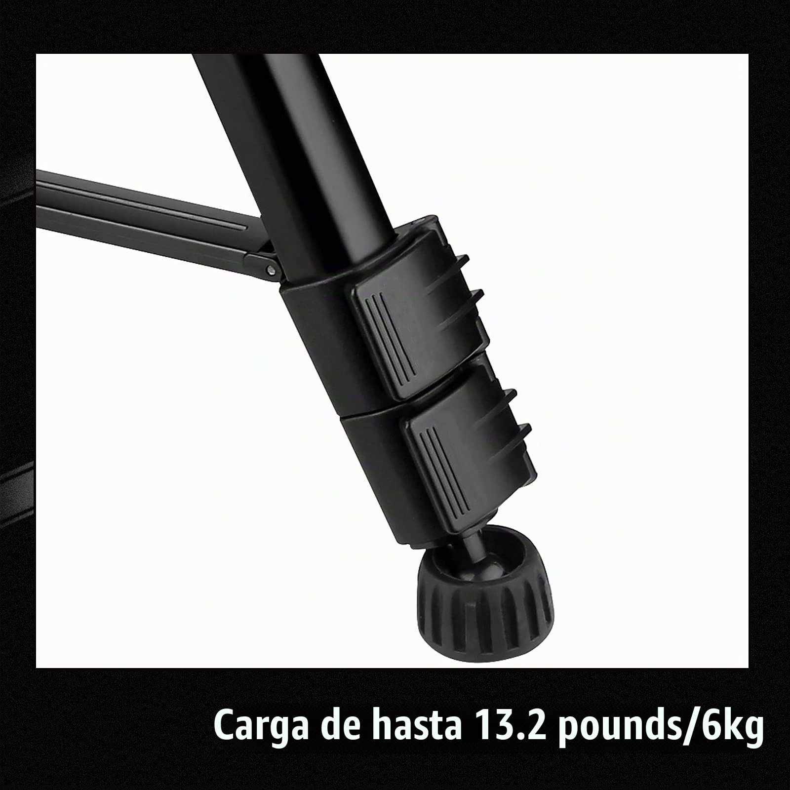 Svbony SA402 Trípode de Cámara con Cabezal Fluido de Aluminio, Trípode de Viaje Panorámico 360 Grados 64,56 Pulgadas, para Vídeo Cámara SLR Fotografía Telescopio Terrestre