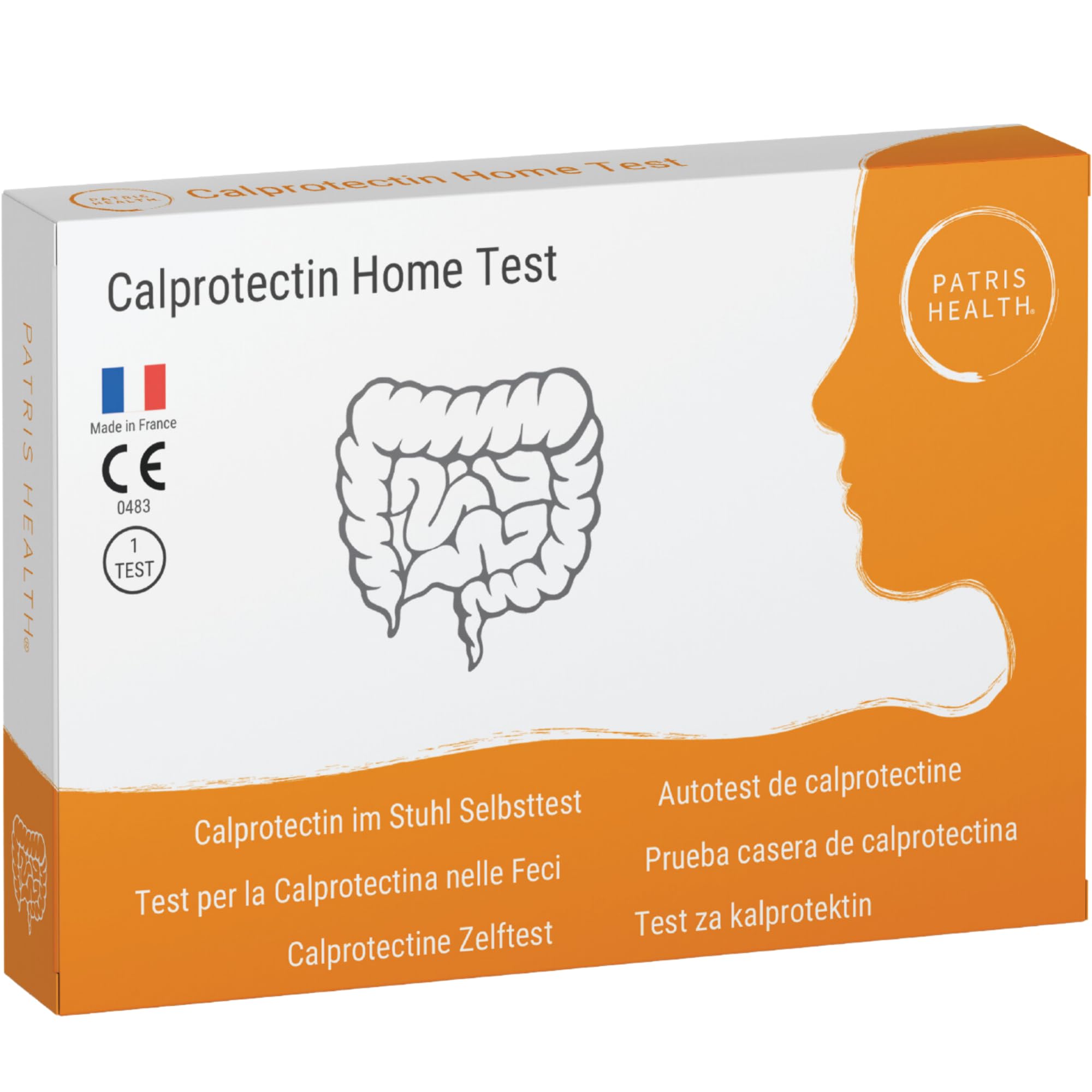 Calprotectin im Stuhl Selbsttest, Darmentzündung, Darmerkrankungen, Morbus Crohn, Colitis ulcerosa, zertifizierter schnelltest