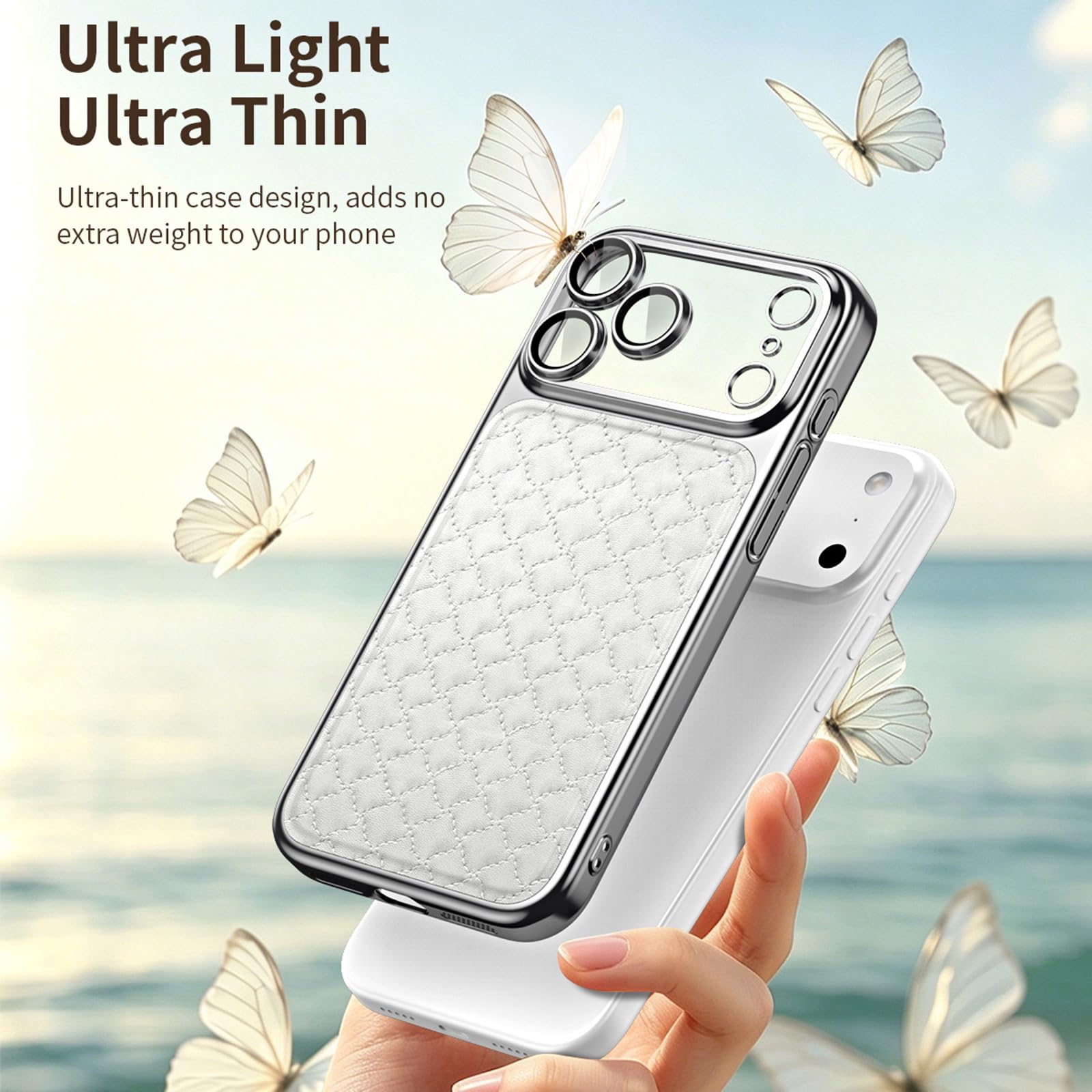 Magnética Funda para iPhone 18 Pro Max/18 Pro, Completa Cámara Protección