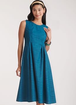 New Look UN6778A Easy to Make Misses' Dress Sewing Pattern Packet, Design Code N6778, Sizes 10-12-14-16-18-20-22