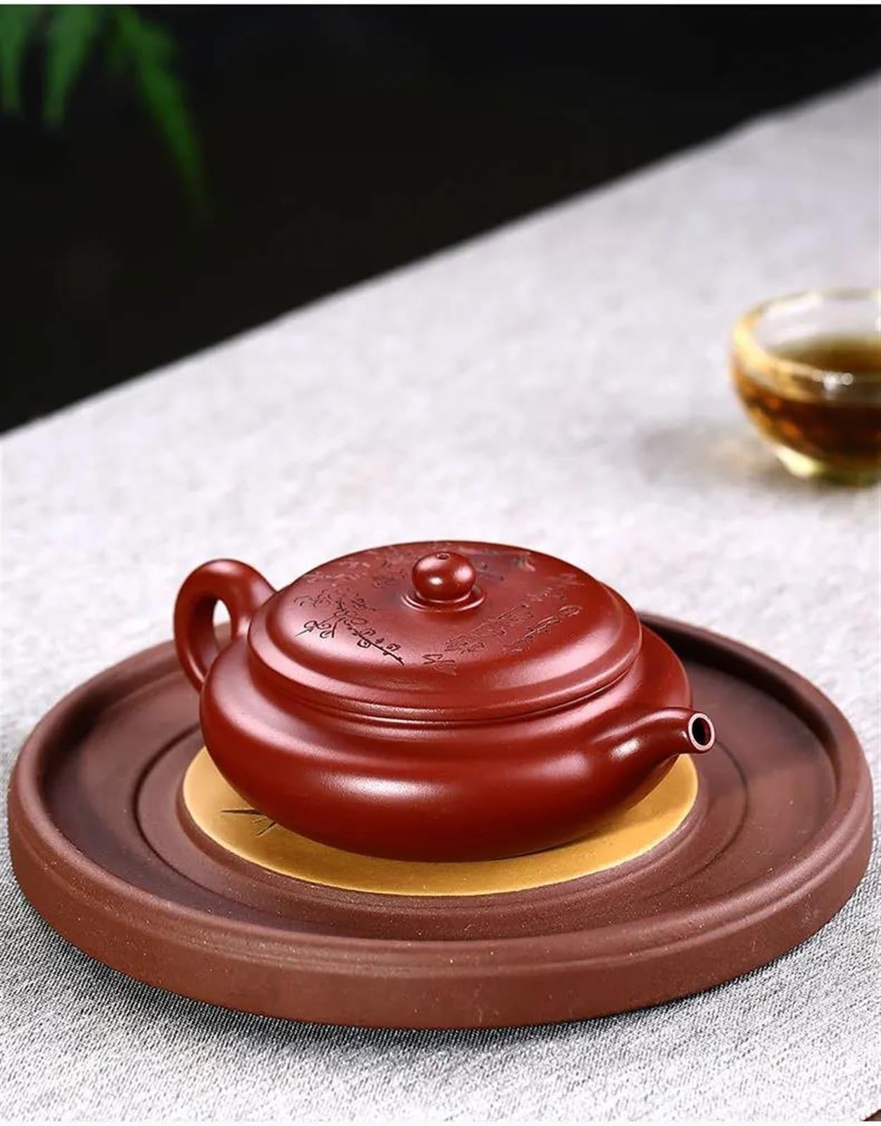 Zestaw do herbaty popołudniowej, zestaw do herbaty Kung Fu, chiński zestaw do herbaty, zestaw do herbaty popołudniowej, autentyczny zestaw do herbaty Zisha, 180 ml, chiński czajniczek do herbaty Yix