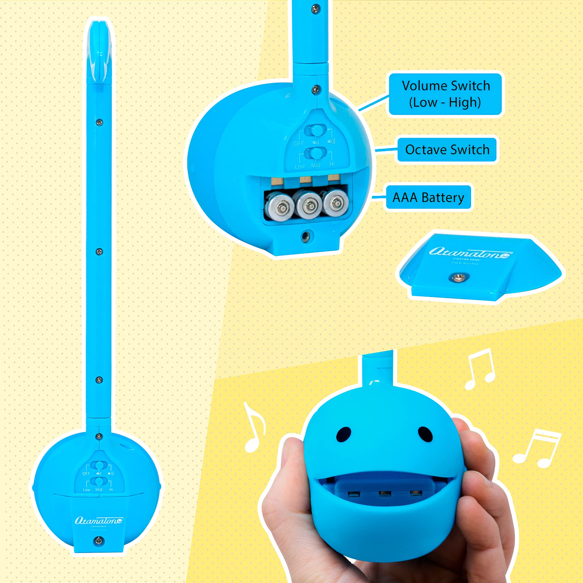 Otamatone [Color Series] Japanese Electronic Musical Instrument