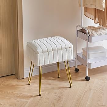 Amazon.com: IBUYKE Stool Chair with Storage Space, Footrest