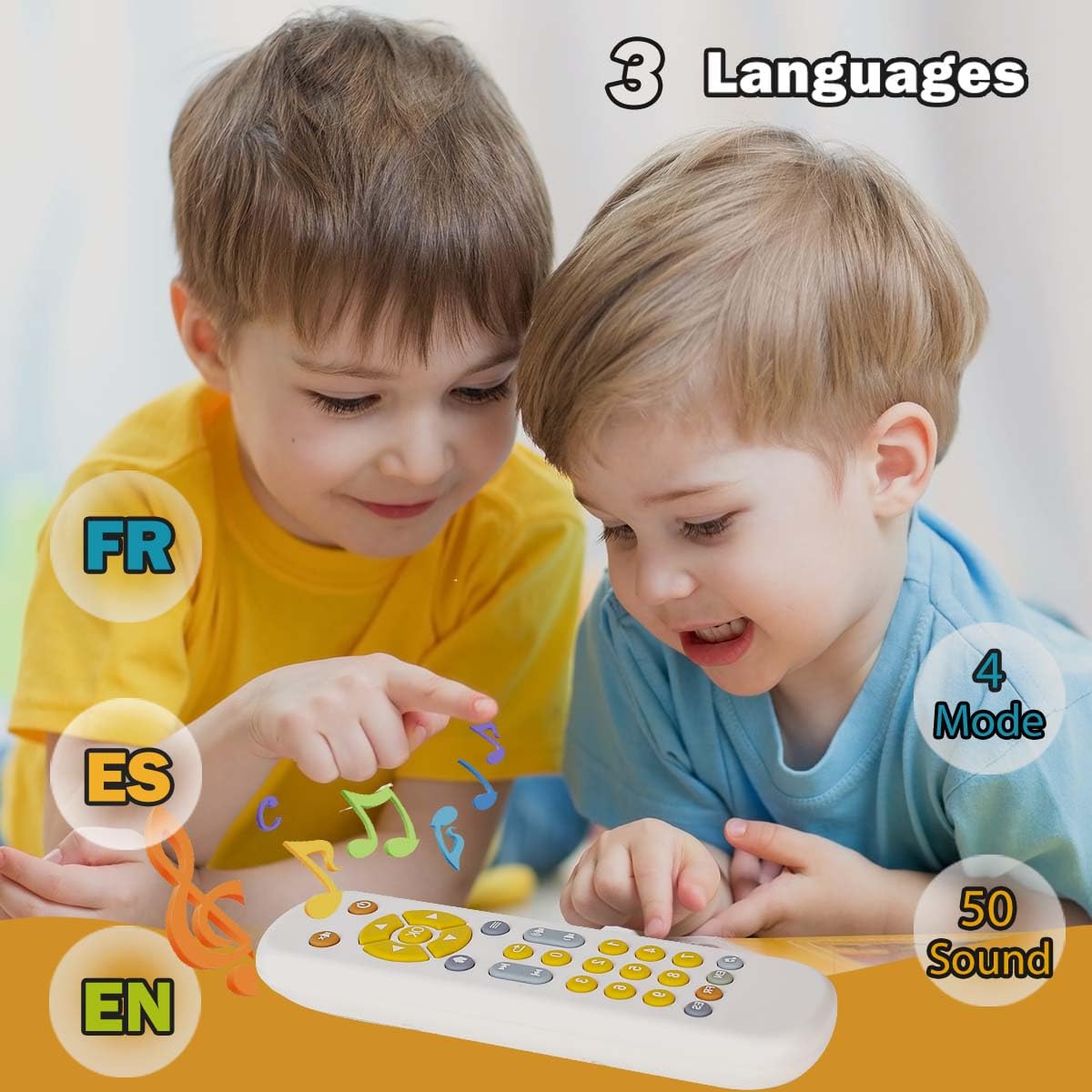 Baby TV afstandsbediening speelgoed met licht en geluid, vroeg