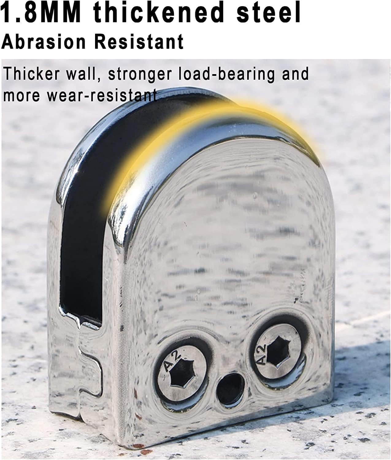 8pcs Glass Clamps Railing Glass Clips D-Shaped Glass Brackets Adjustable Glass Shelf Clamp Frameless Glass Spigot Clamp