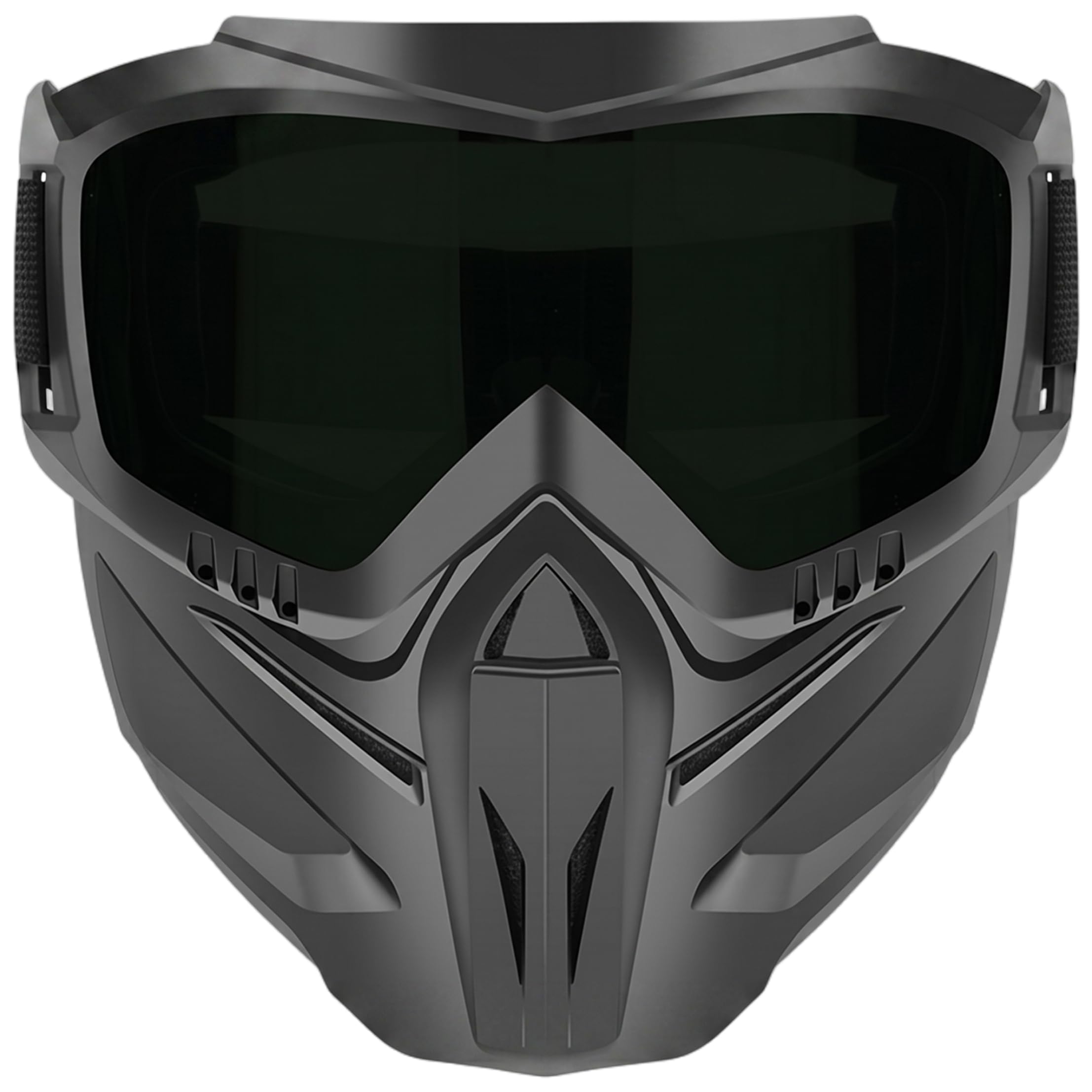Welding Mask, Detachable Welding Goggles Dust & Windproof Face Shield for Grinding - Green Lens Mask