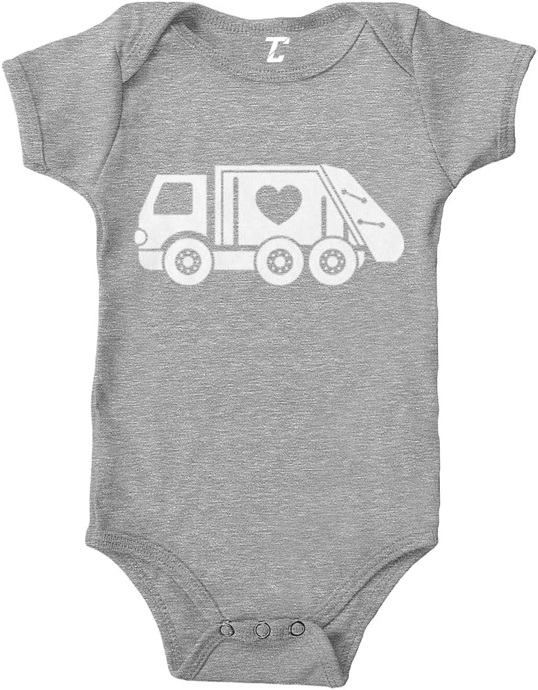 Tcombo Valentine's Garbage Truck - Trashman Bodysuit