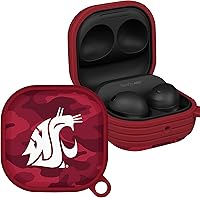 Vista 1 de AFFINITY BANDS Washington State Cougars Camo HDX - Funda compatible con Samsung Galaxy Buds Pro
