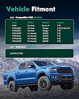 Vista 4 de SCITOO - Amortiguador trasero para Ford se adapta a 1990 para Ford Bronco II, 1994-2001 para Ford Ranger, 1994-1997 01-09 para Mazda B2300, 98-01