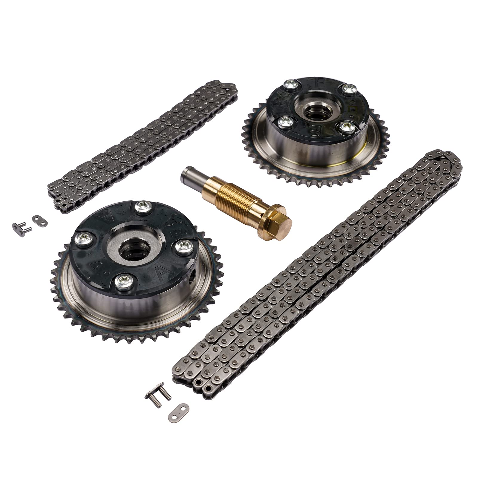 Kit de cadena de distribución Kompressor de engranajes de árbol de levas de repuesto para C Clase E W203 CL203 W211 C209 M271 R171 W906 1.8L gasolina 2710501047 2710521016