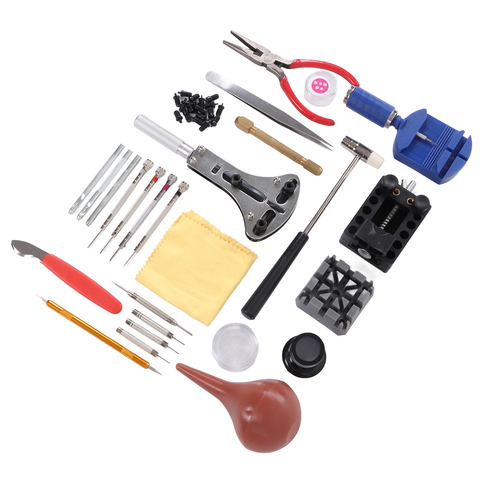 FTVOGUE Uhren-Reparatursatz, Komplettes Uhrenbatterie-