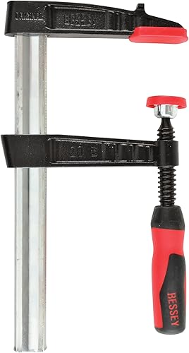 Vista 13 de BESSEY Abrazadera TG5.512+2K, carpintería, estilo F, mango 2K, almohadillas reemplazables, 5.5 In. x 12 In., 1320 lb