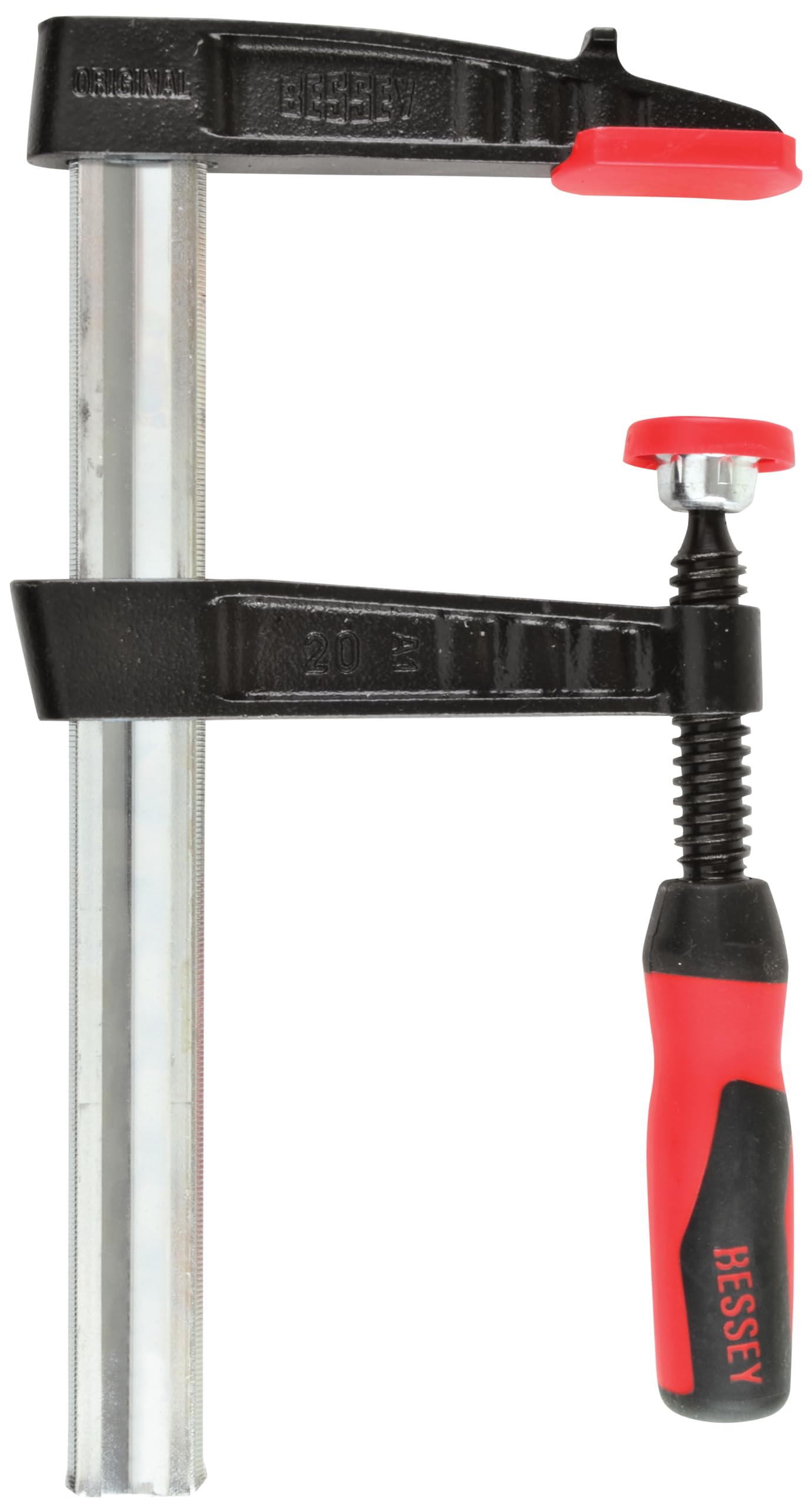 Bessey TG4.008+2K 0-8 Light Duty TGK Malleable Cast Bar Clamp with 2K Handle