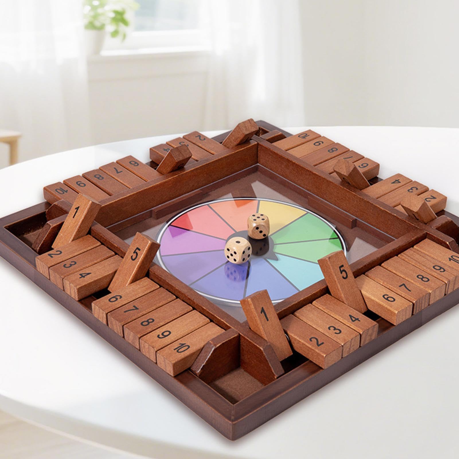 Jeux de Dés pour Adultes,Fermez La Boîte Classique