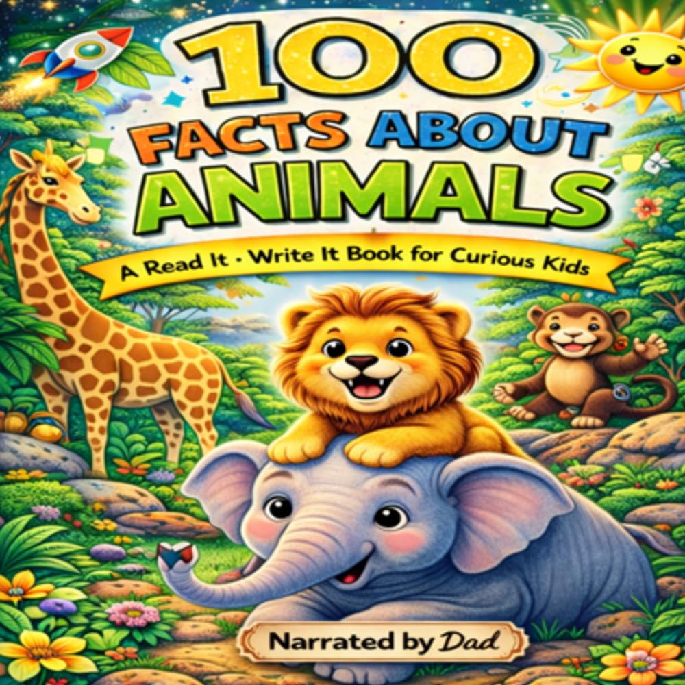 100 Facts About Animals: A Read It, Write It Activity Book for Curious Kids (100 Facts for Curious Kids)