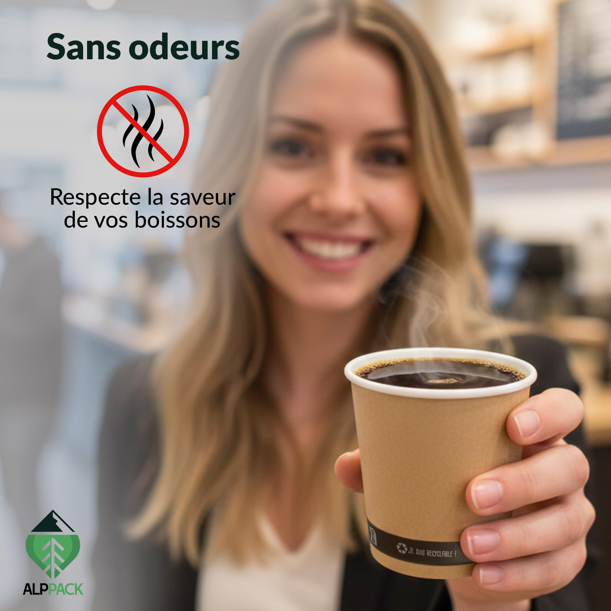 Lot de 1000 Gobelets Jetables en Carton Kraft 4 oz / 12 cl – Tasses à Café Jetables pour Espresso et Café Court, Résistants à la Chaleur, Idéals pour Professionnels, Bureaux et Événements