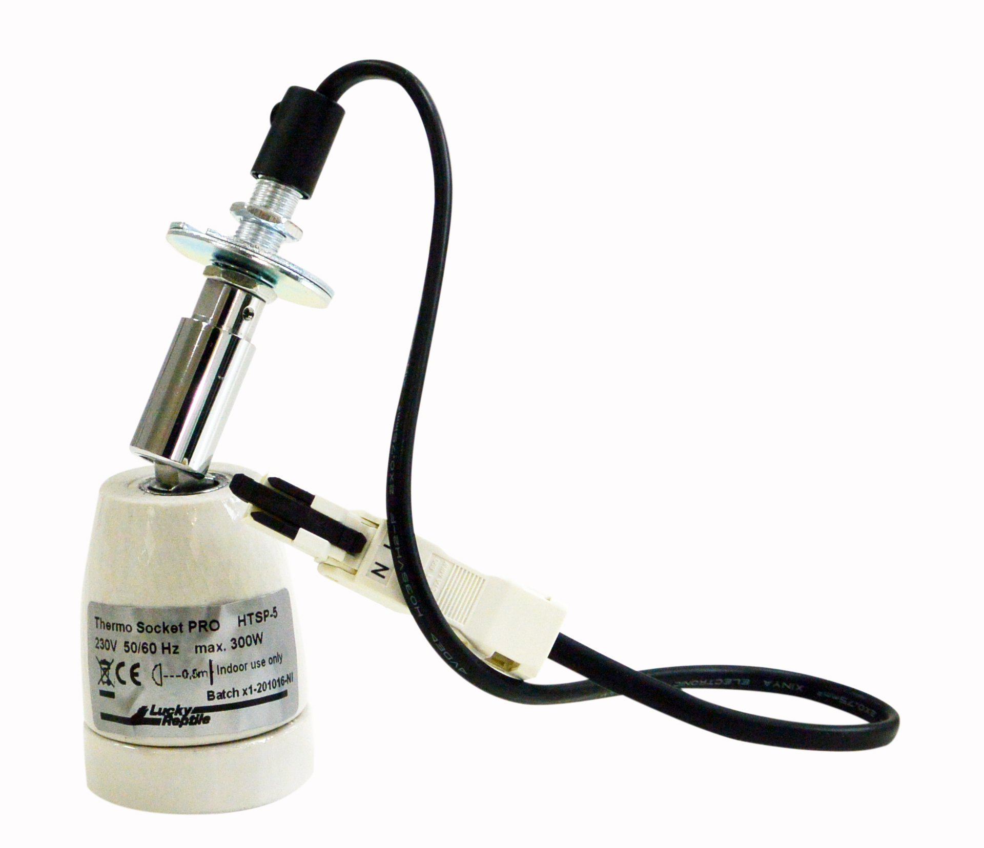 Lucky Reptile HTSP-5 Thermo Socket Pro Porzellanfassung mit Gelenk Terrarienleuchte 1 Stück