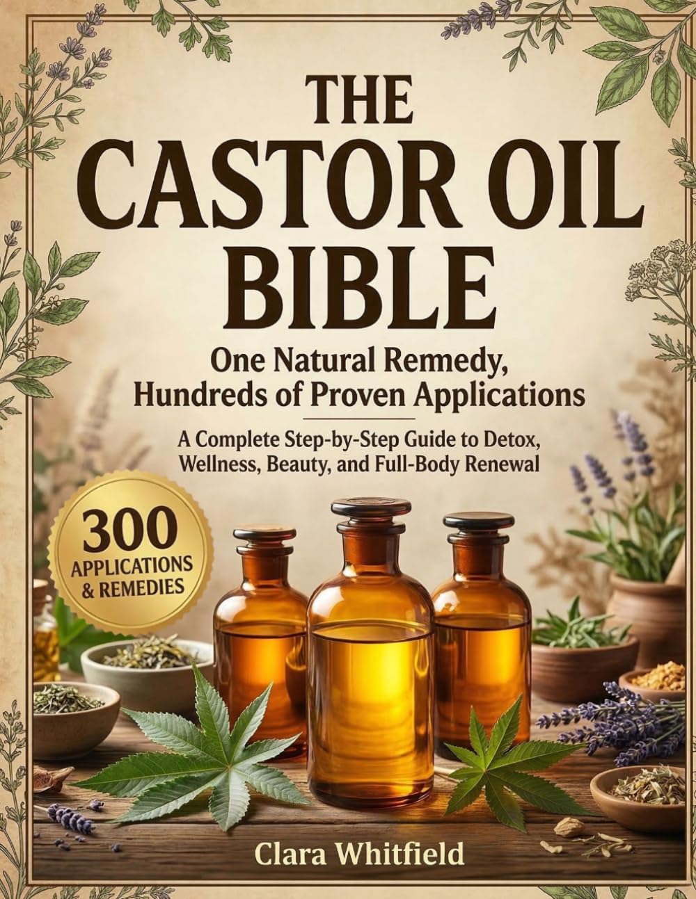 The Castor Oil Bible: One Natural Remedy, Hundreds of Proven Applications — A Complete Step-by-Step Guide to Detox, Wellness, Beauty, and Full-Body Renewal Rooted in Ancient Wisdom