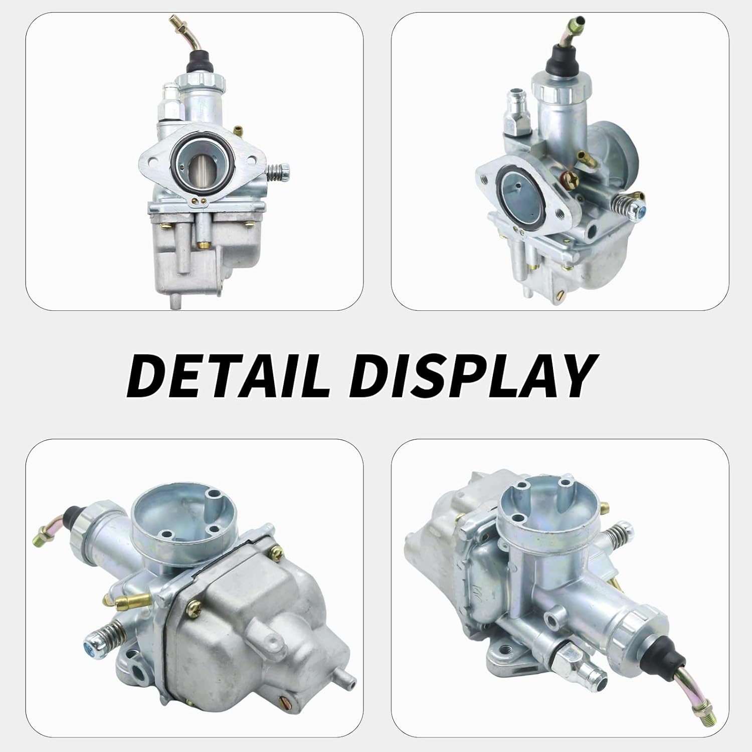 EATAKWARD 4KD-14101-02-00 Carburetor, Replacement for Yamaha YFB250 YFB250FW YFB250FWL 1992 1993 1994 1995 1996 1997 1998 1999 2000, Replaces 4BD-14101-00-00