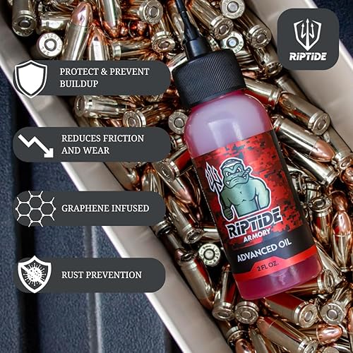 Miniatura 2 de Riptide Armory Advanced Oil  Protección y lubricación de grafeno de larga duración  Protege y previene la acumulación  Eficaz en todas las