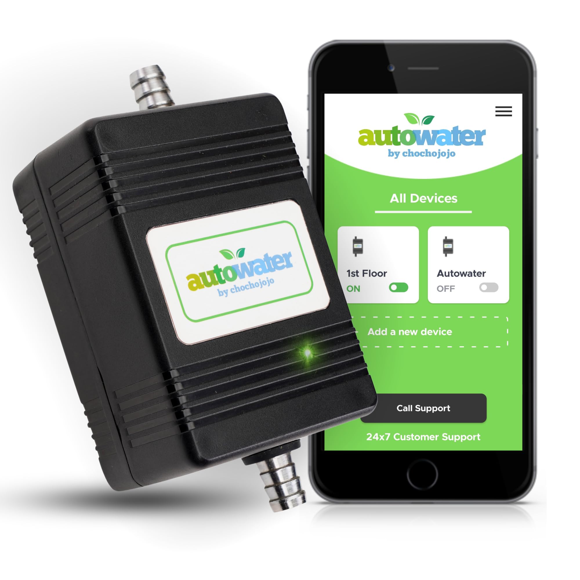 Autowater™️ - Drip Irrigation Water Timer for garden, Lawns, Sprinklers Drip Irrigation Controller for Garden Farm, Automatic Watering System | Made In India | WiFi enabled | Adapter Included (B0CGDQ4M77) Amazon Price History, Amazon Price Tracker