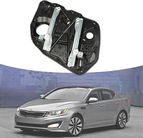 ANTUKO Reemplazo del lado del pasajero delantero derecho para la puerta del regulador de la ventana para Optima 82481-4C000 2012-2013