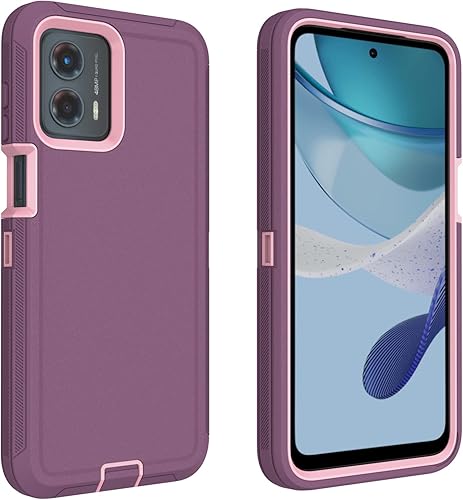 Miniatura 8 de Funda para Motorola Moto G 5G 2023, Defender Case Soft TPU Hard PC Heavy Duty a prueba de golpes a prueba de polvo 3 en 1 cubierta de teléfono para