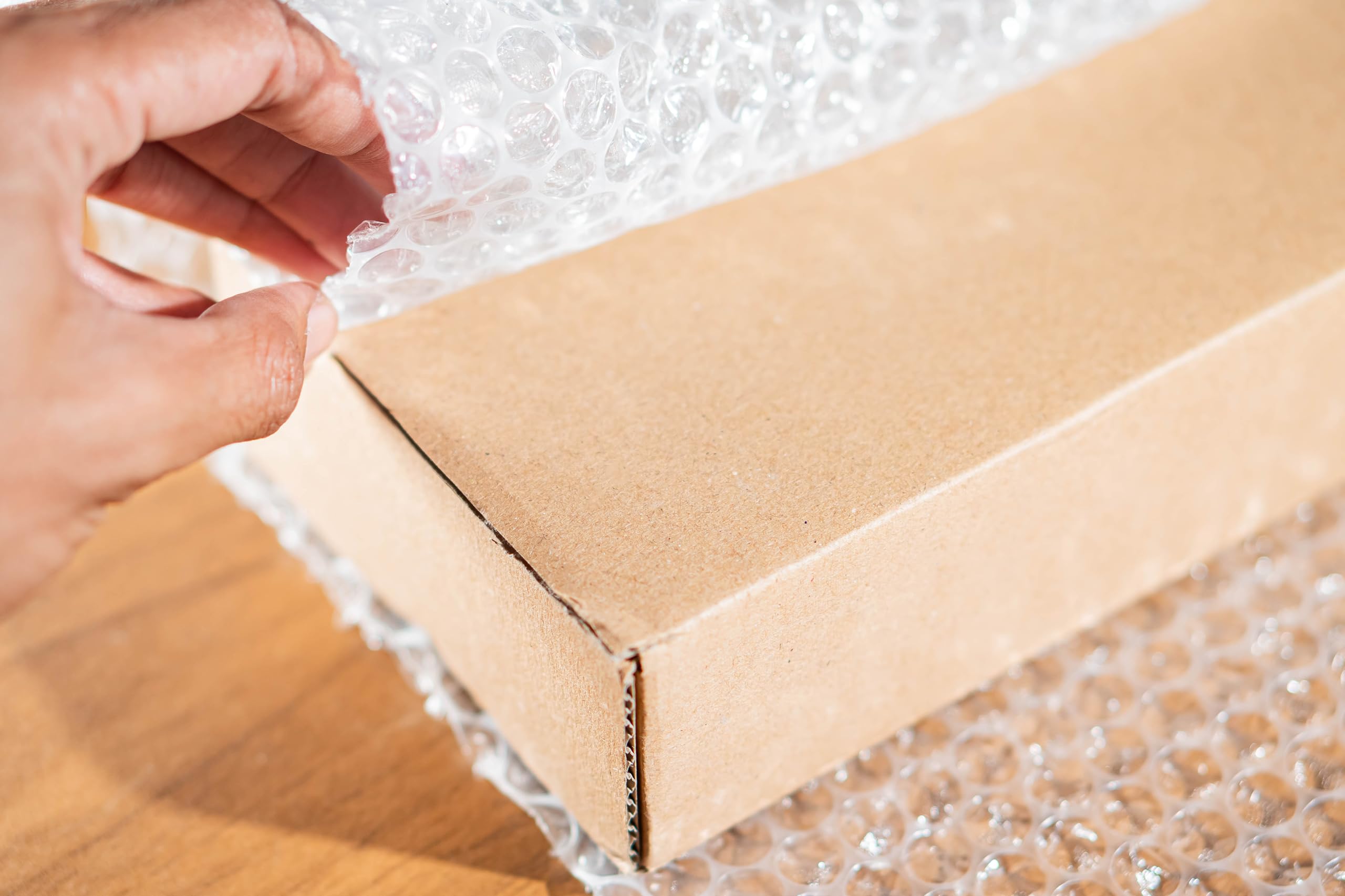 MasquePack Rollo de Burbujas para un Embalaje Profesional con Protección Asegurada 60 cm de ancho x 10 metros de longitud. Embalaje Resistente y Profesional