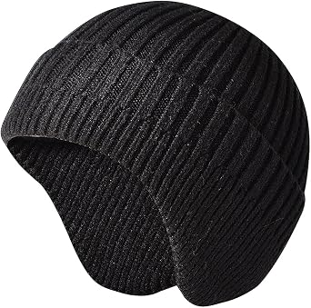 Winter Hat with Ear Flaps Hats Head Warmer Beanies for Men and Ladies Outdoor
