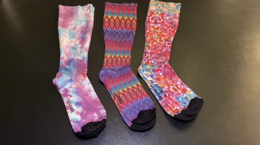 Watch Bright Fun Compression Socks Great for Travel LEVSOX on