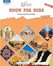Indiannica Learning Know For Sure | General Knowledge Book For Class 5 ( Edition 2023 ) Paperback | 1 January 2023 [Paperback] Siddharth Basu