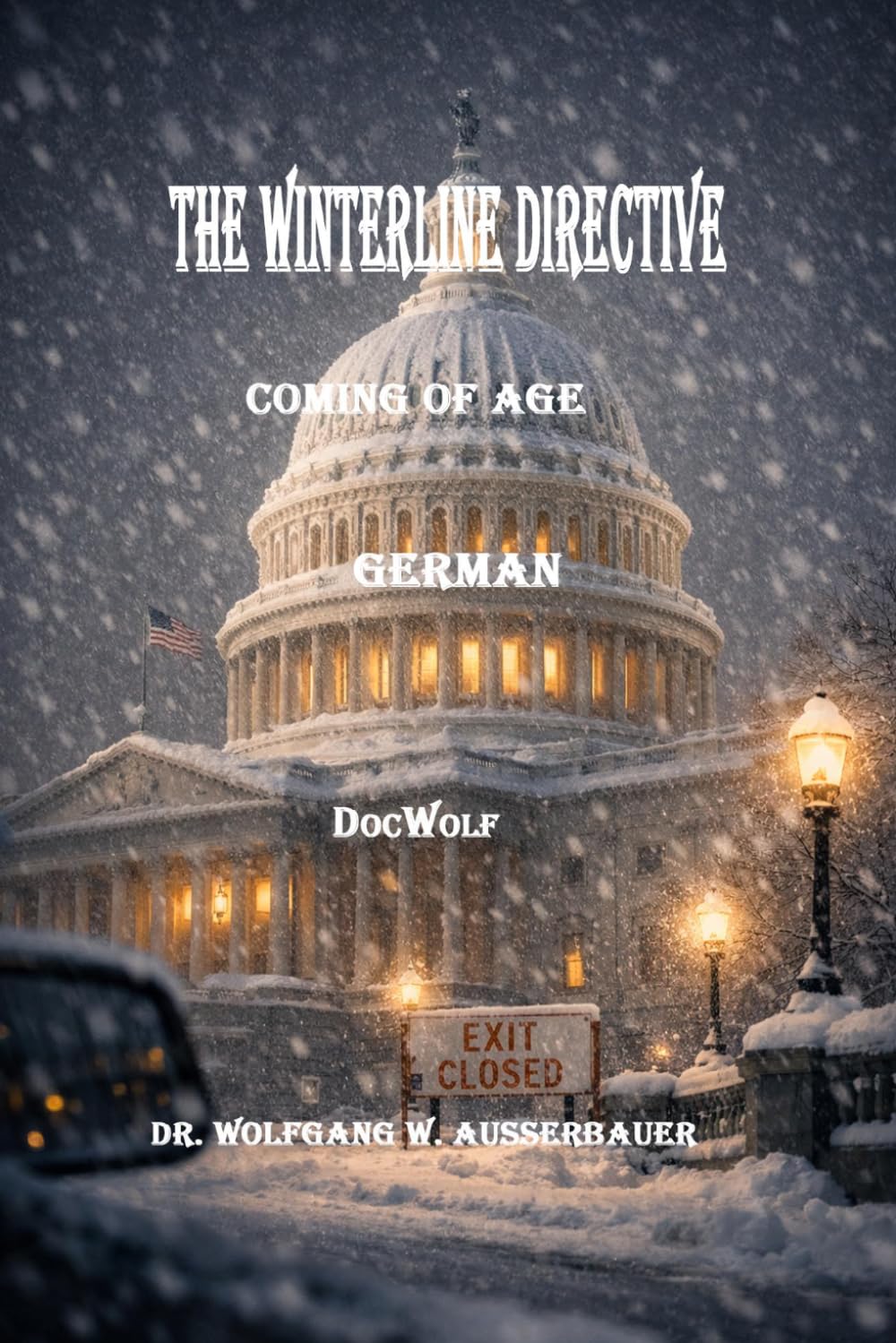 The Winterline Directive in German: Spy and Mystery Novel