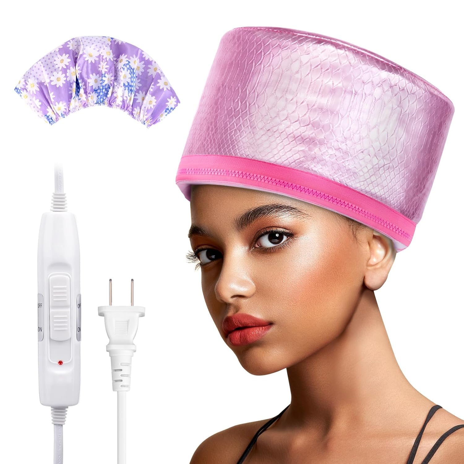 Heat Cap Hair Deep Conditioning Heatingthermal Steamer Cap