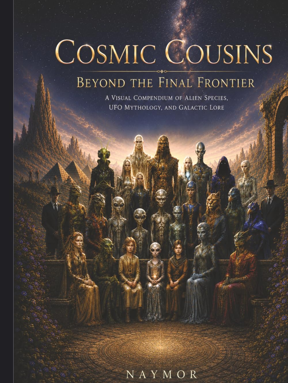 Cosmic Cousins: Beyond the Final Frontier: A Visual Compendium of Alien Species, UFO Mythology, and Galactic Lore