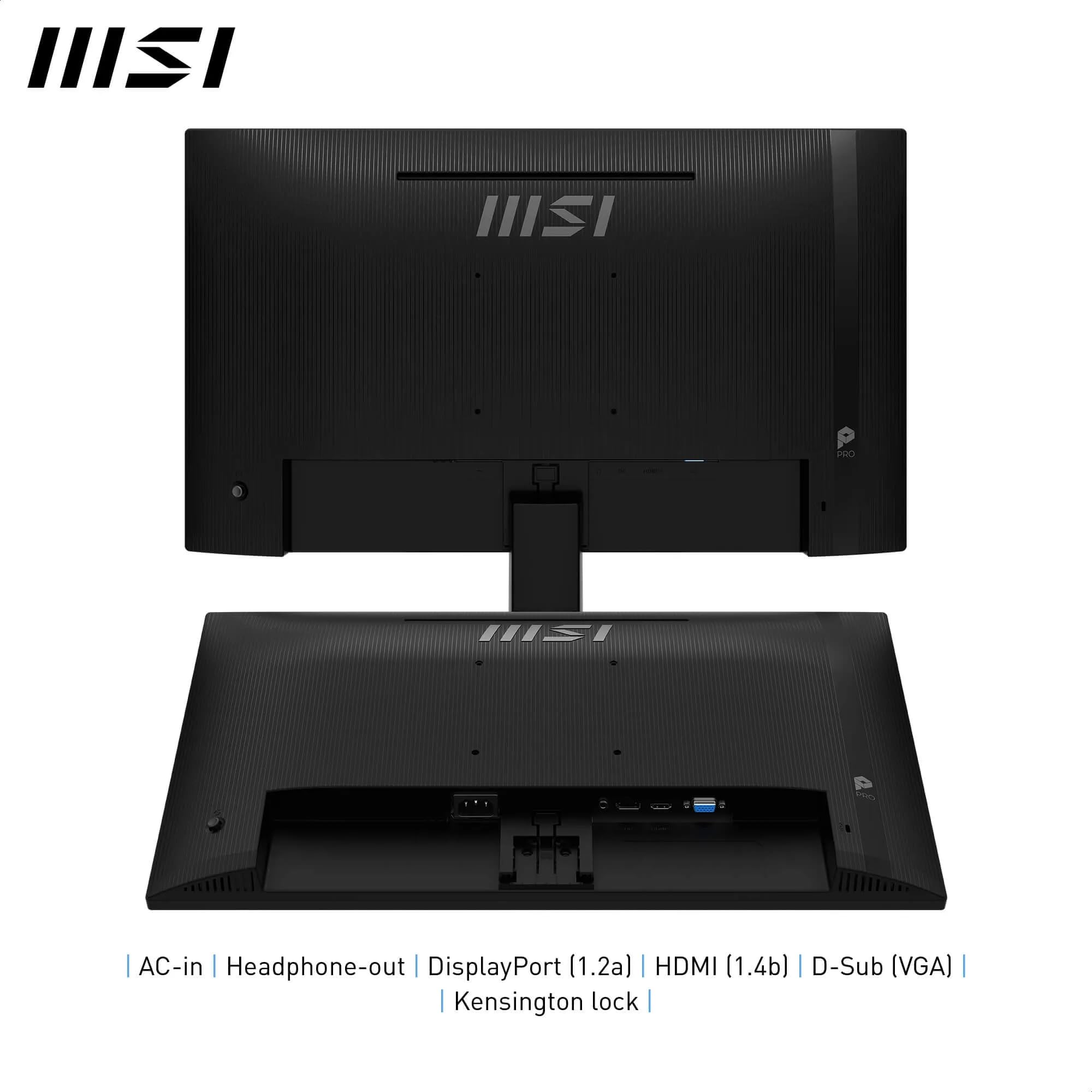 MSI Pro MP242A E2 23,8 inch FHD desktopmonitor - IPS-paneel 1920 x
