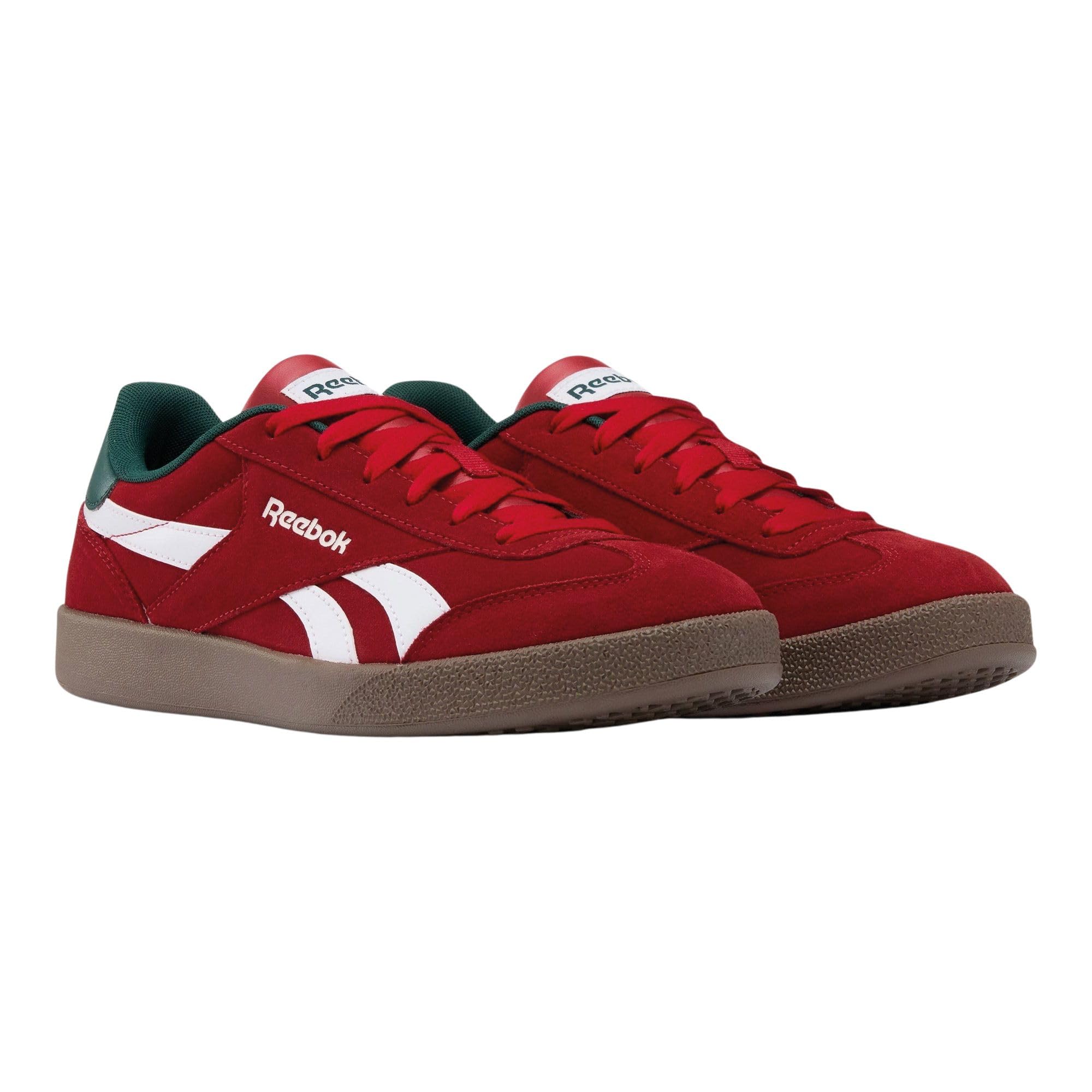 Reebok - Smash Edge Trainers  Flashred/Green/Gum  Size 42.5
