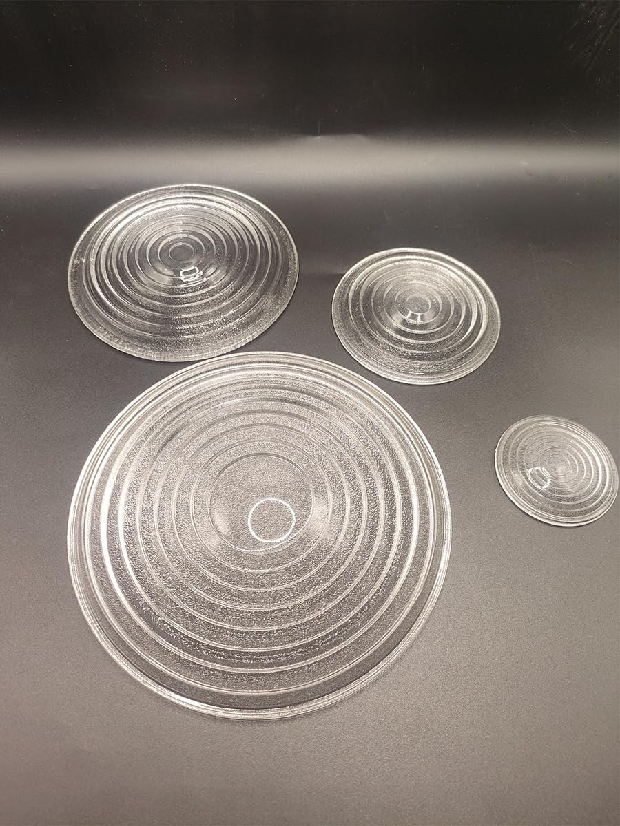 Lentille à Filetage de Fresnel en Verre à Haute teneur en Borosilicate, diamètre 50mm 80mm 110mm 112mm 120mm 130mm 150mm, lentilles de projecteur for lumière de scène 1 pièce(D150 F120MM)