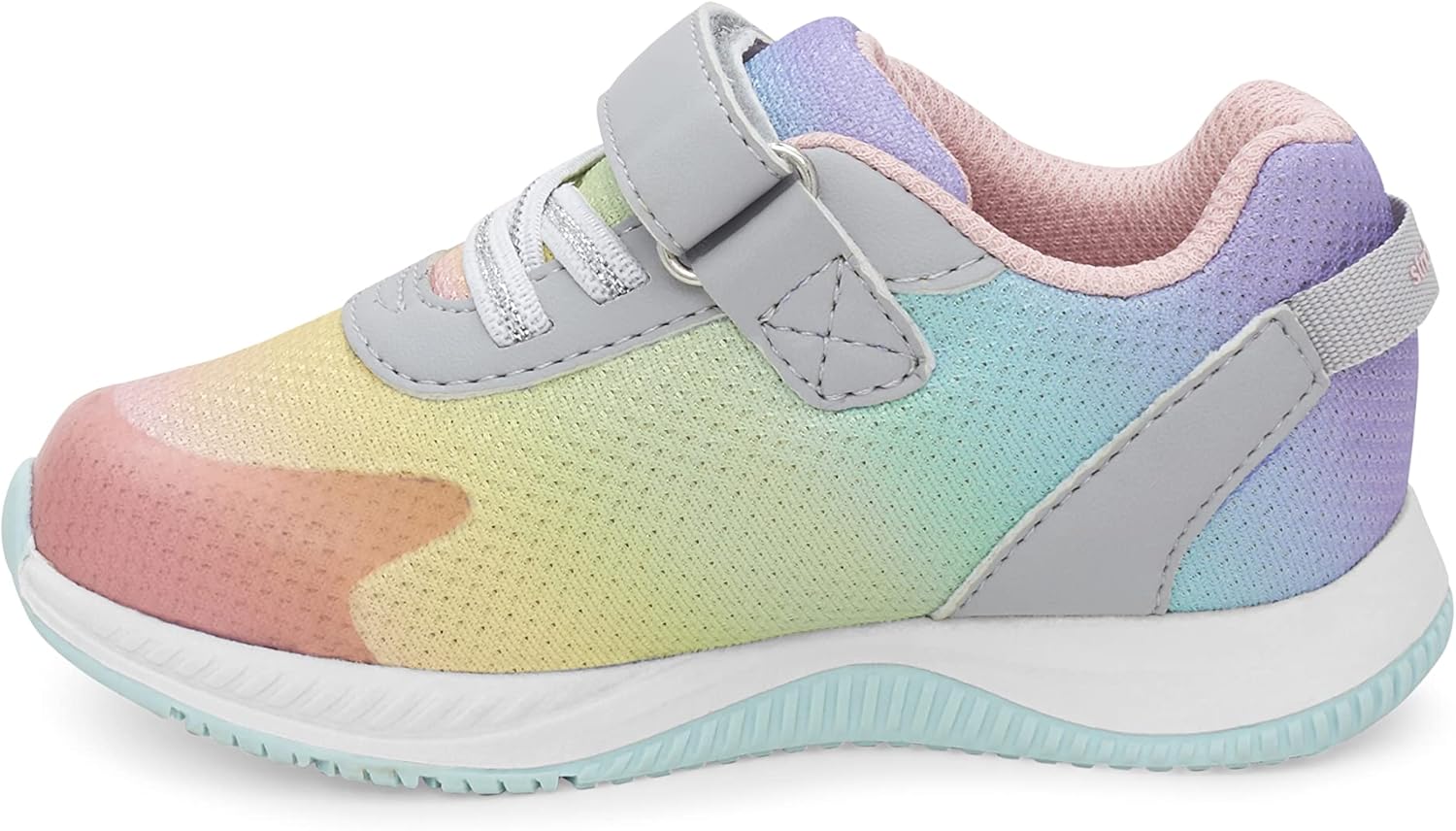 Stride Rite 360 Girls Storm 2 Sneaker, Rainbow, 5 Toddler US