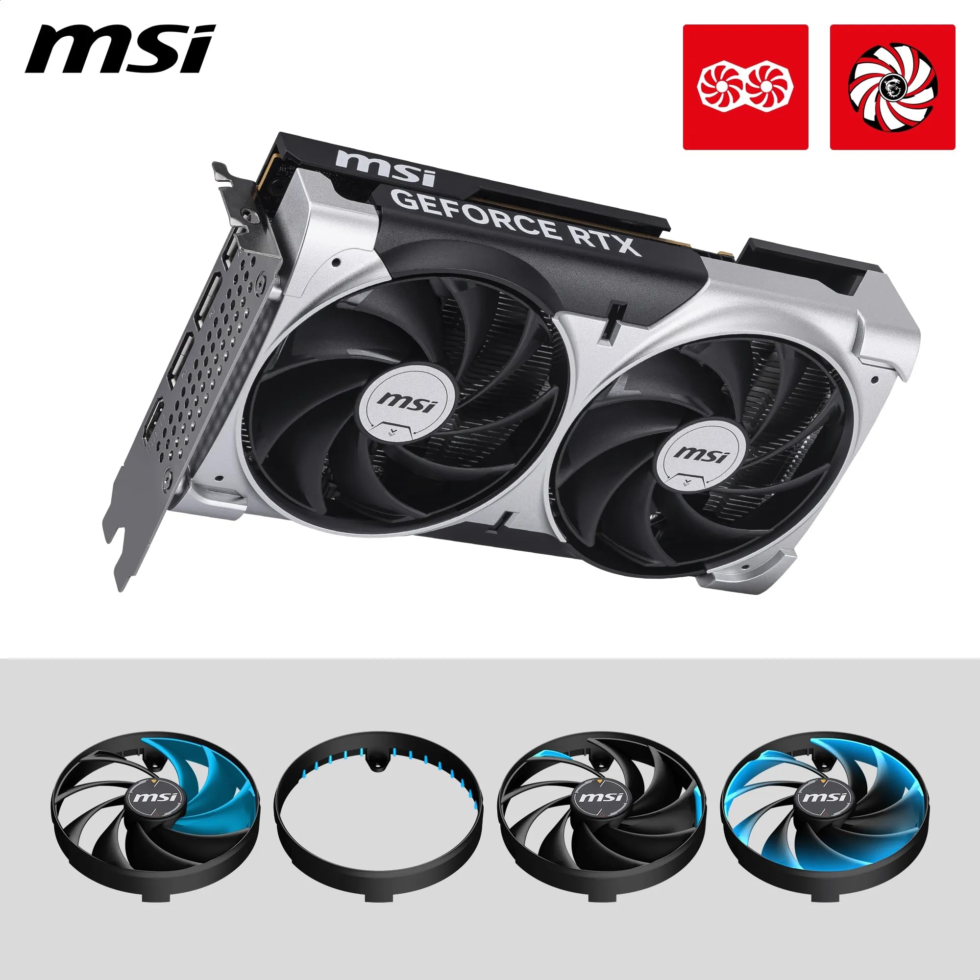Amazon | MSI GeForce RTX 5050 8G VENTUS 2X OC グラフィックスボード