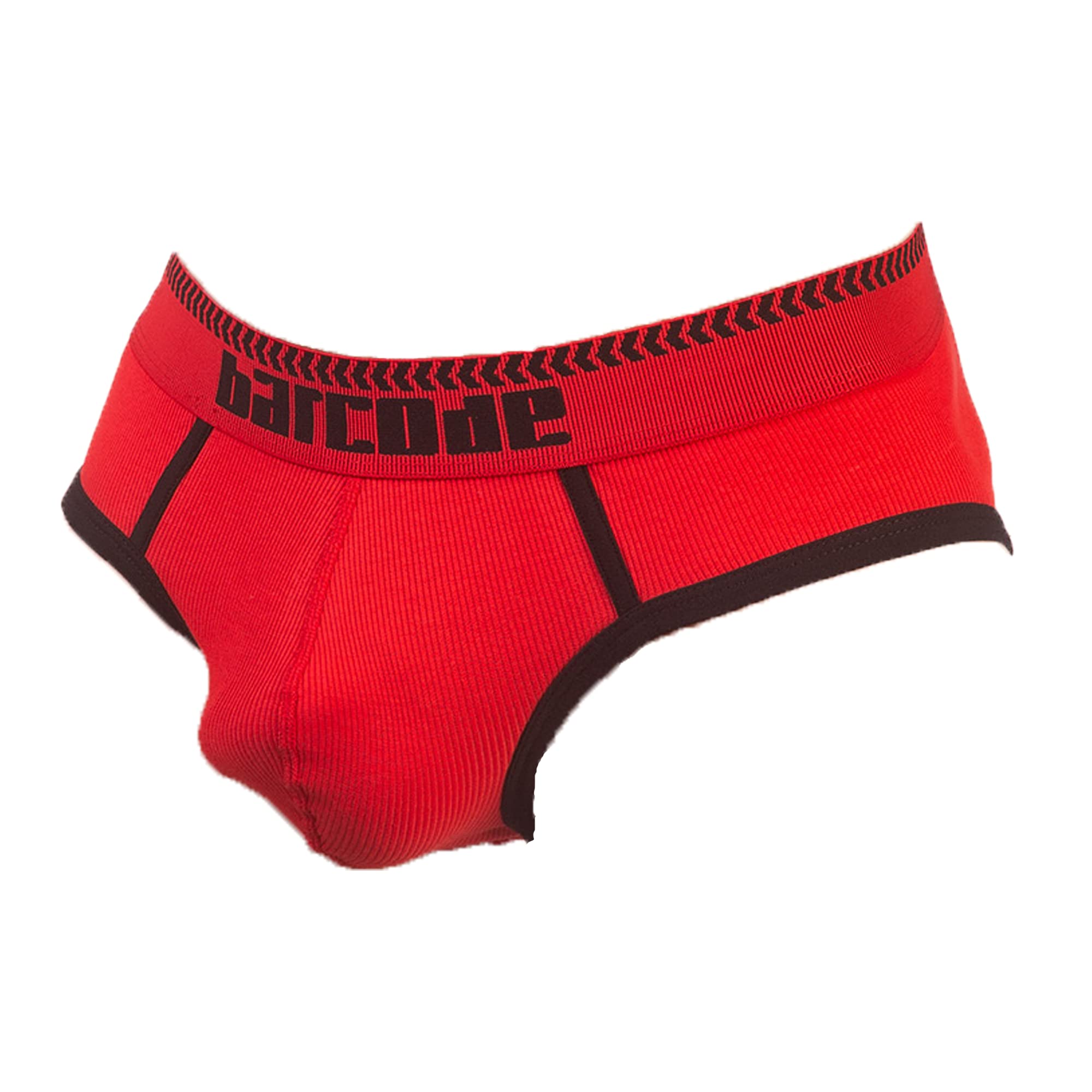 Barcode BerlinMens Underwear - Briefs for Men - Solger Brief Red-Black - Red 1x