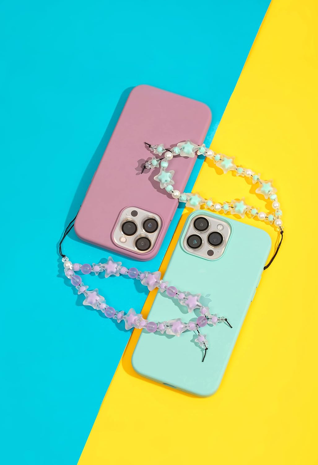 Cell Wrist Strap Cute Phone Chain, Phone Lanyard Clay Beaded Charm Chain, Phone Charm Accessories Cute Lightweight Women… image 5