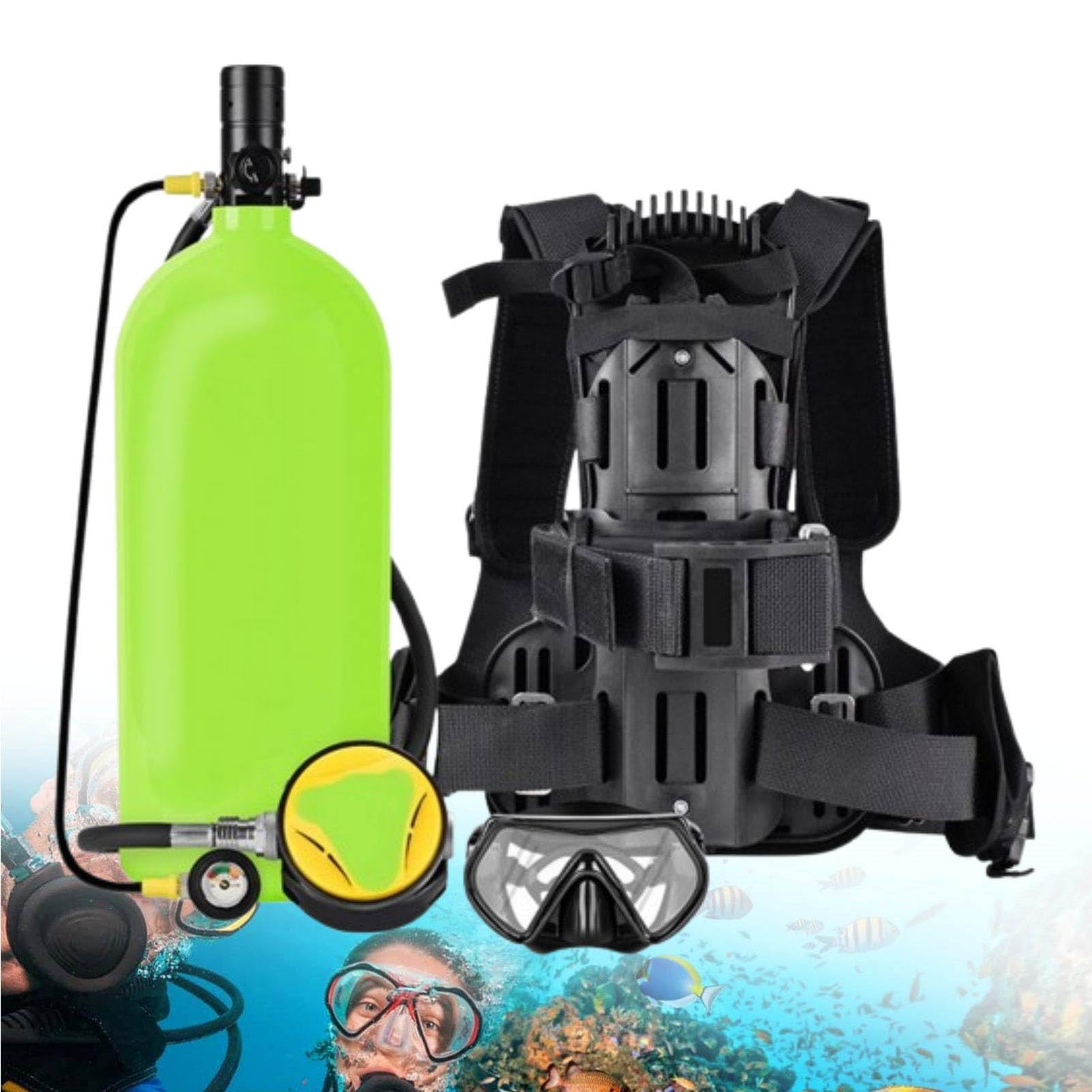 Mini équipement de plongée 3L4L bouteille portable jaune