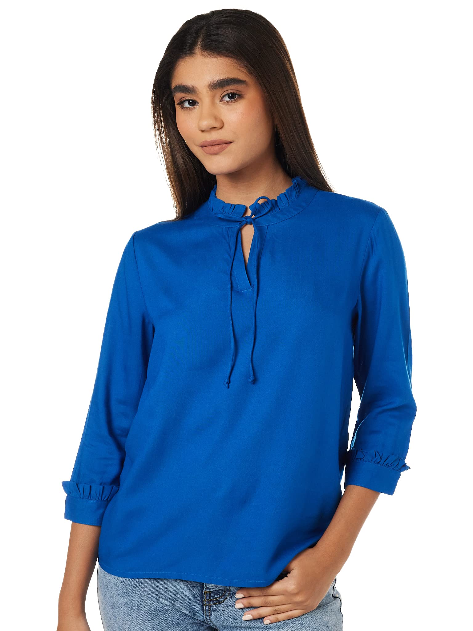 Women's Solid Regular Fit Top