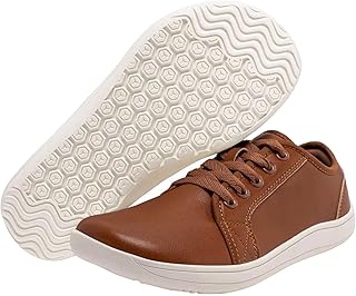 Zapatillas de senderismo para mujer, antideslizantes, de piel, de color liso, para el tiempo libre, cómodas, para correr, para mujer, para conducir, correr