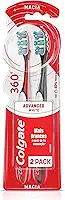 Colgate Escova Dental 360º Luminous White 2Unid Promo Leve 2 Pague 1 Cores Sortidas