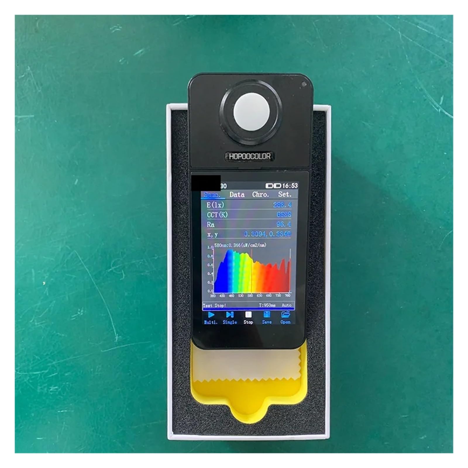 Espectrofotómetro, Espectrómetro Medidor De Espectro Luz CRI CCT Lux Tester