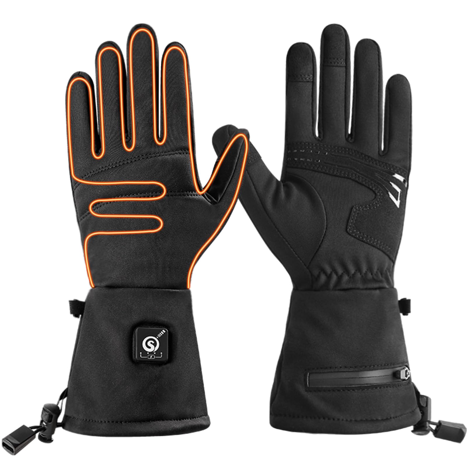 day wolf Heated Glove Liners Electric Gloves for Men Women Rechargeable Battery Hand Warmer for Winter Sports Snow Biking Riding Skiing Cycling