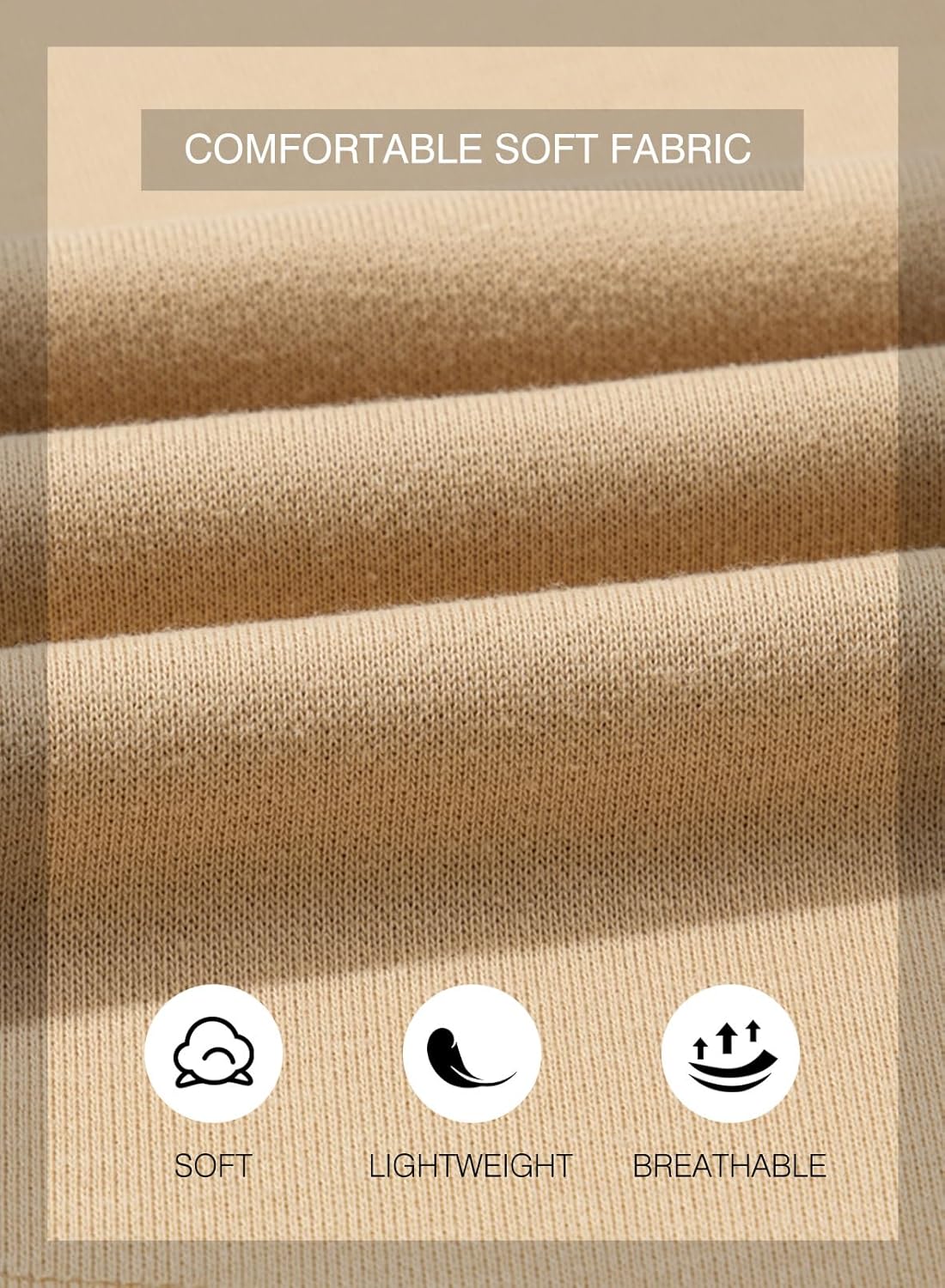 SHEWIN Womens Casual V Neck Sweatshirt Long Sleeve Lightweight Drop Shoulder Solid Pullover Tops - Image 6