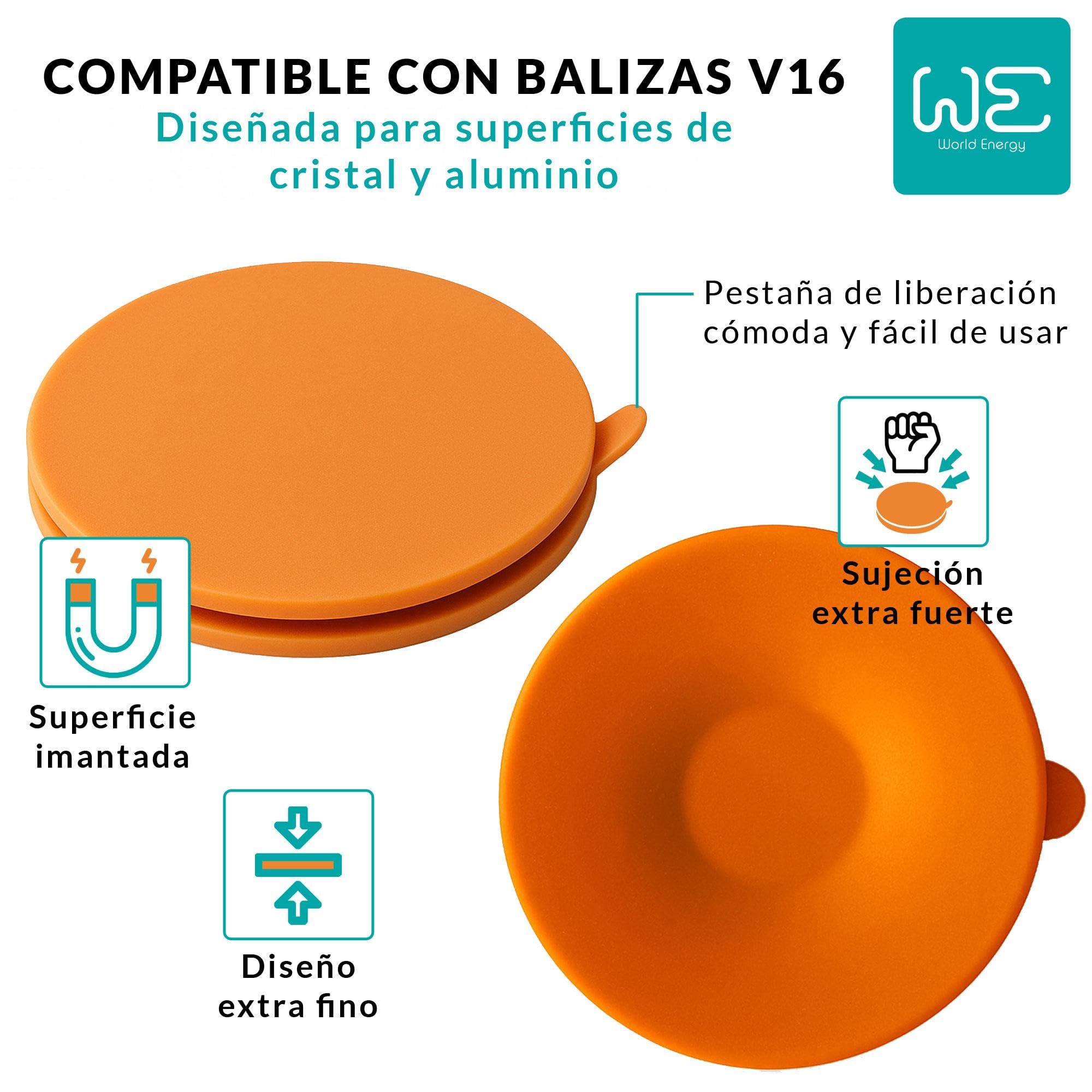 Luz Emergencia Coche DGT 3.0 Homologado Geolocalización Conectada Luz avería Coche GPS y Soporte UNIVERSAL (incluídos con chapa aluminio/techos de cristal)